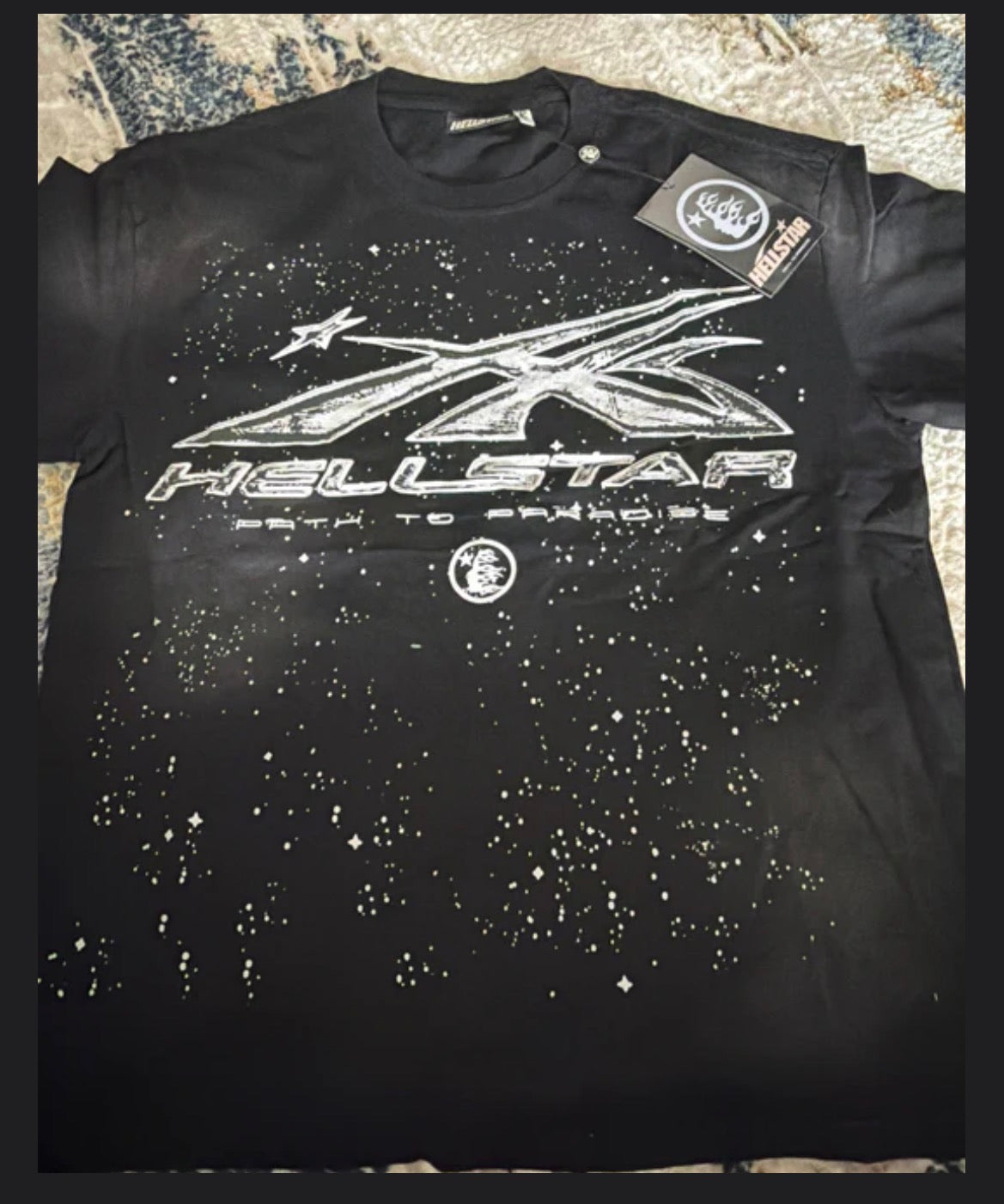 Rhinestone Hellstar Tee